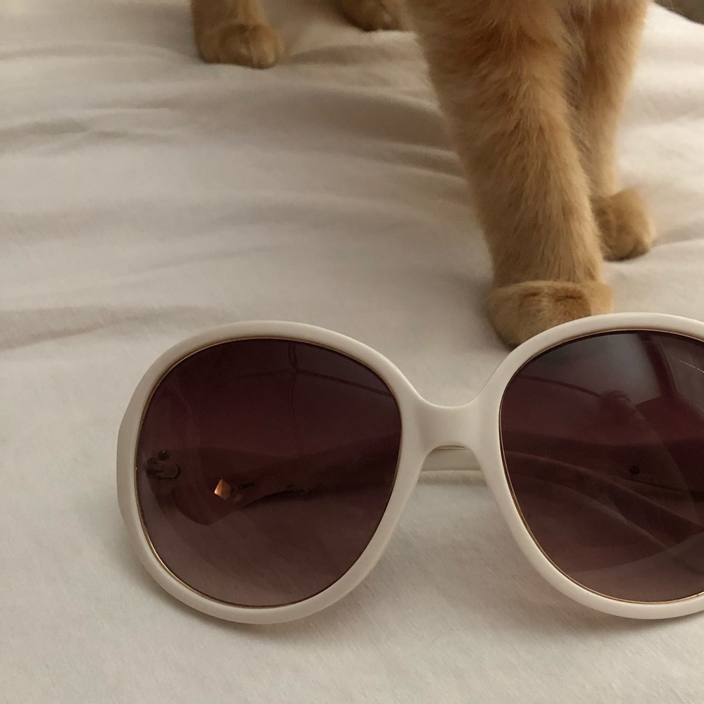 Oscar de la Renta Large Sunglasses